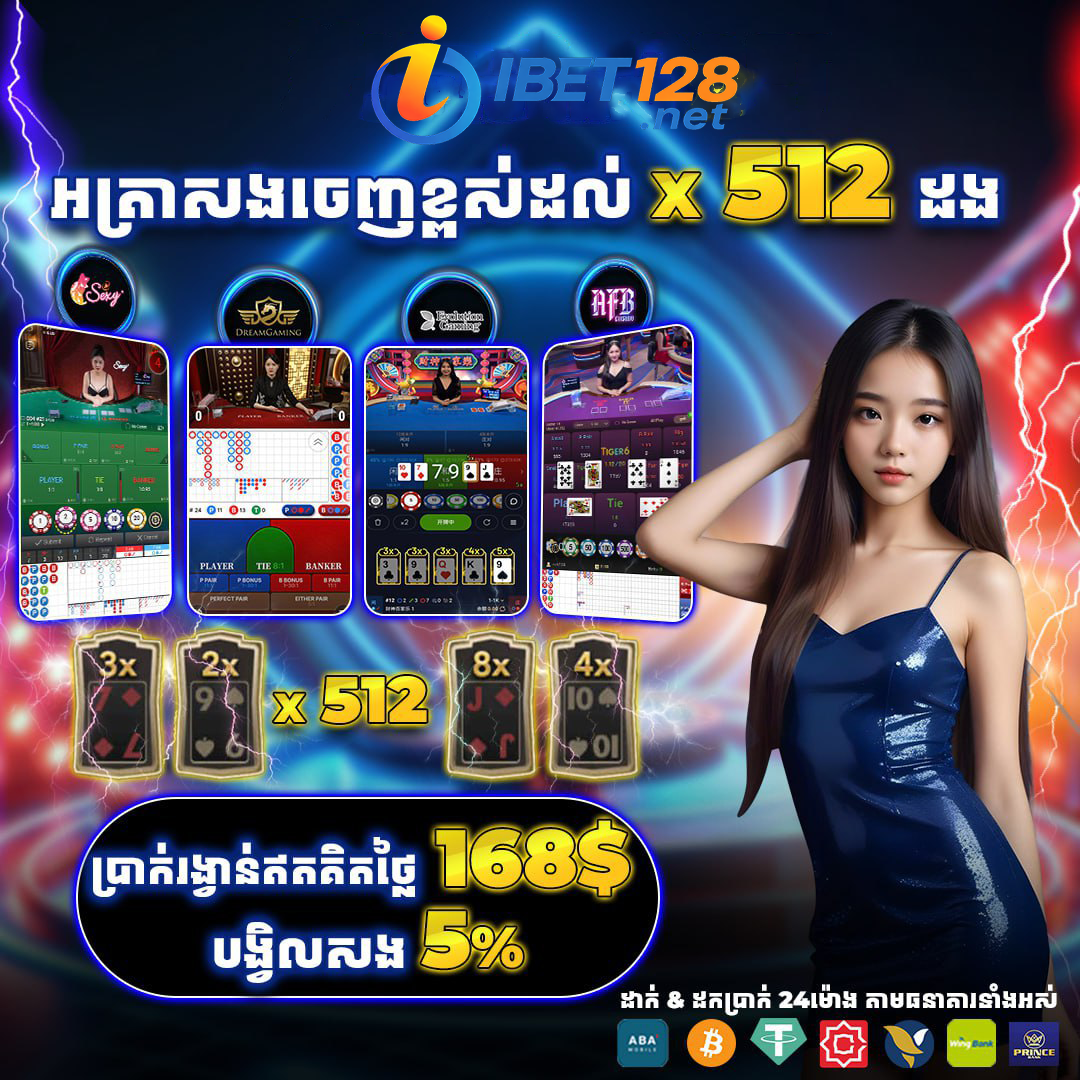 slot123 ហ្គេមស្លុតអនឡាញ ប្រូម៉ូសិន x512 និងដាក់ប្រាក់ងាយ